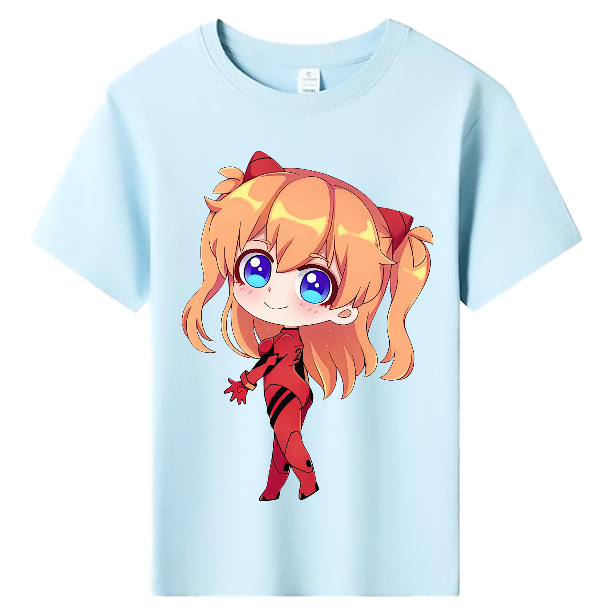 （画像用） EVA 新世紀エヴァンゲリオン 綿100％キッズTシャツ（フロントプリント）